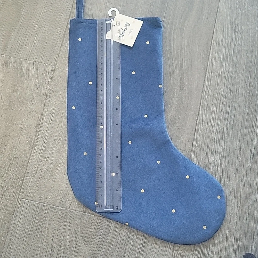 Navy & Gold Stocking NWT